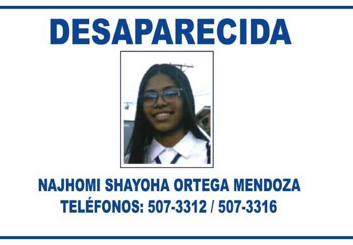 Adolescente de San Miguelito no ha sido vista desde octubre