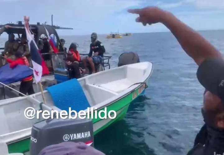 Pescadores se enfrentan al Senan para evitar operación minera