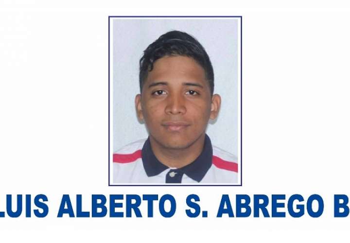 Luis Alberto Santiago Ábrego Ballestero, desaparecido.