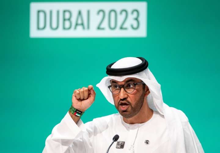 El presidente de la Cumbre del Clima de Dubái, Sultán Al Yaber EFE