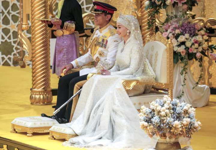 Boda del príncipe de Brunéi culmina con ritual tras diez de festejos