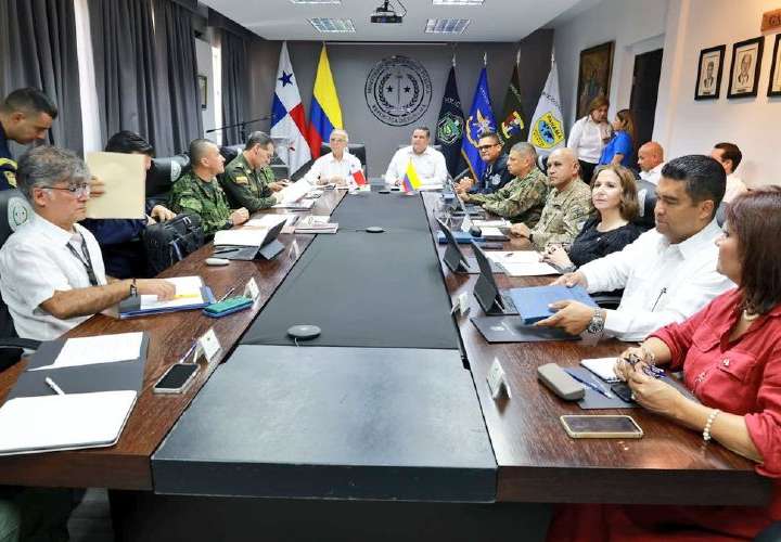 Panamá y Colombia coordinan acciones de seguridad