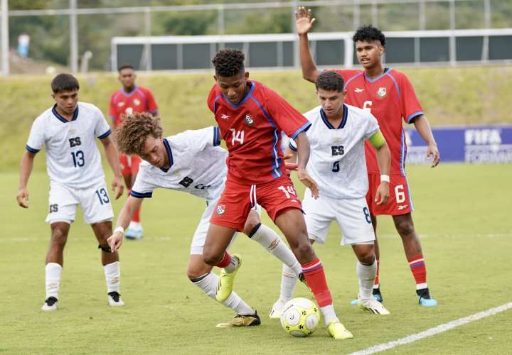 El equipo nacional juvenil jugó una gran segunda parte. /Foto: Fepafut