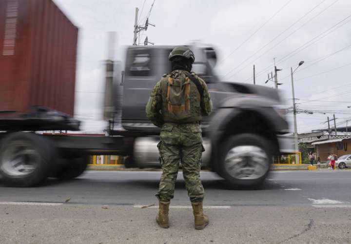 Operativos de seguridad que se realizan en Ecuador por la ola de violencia. EFE