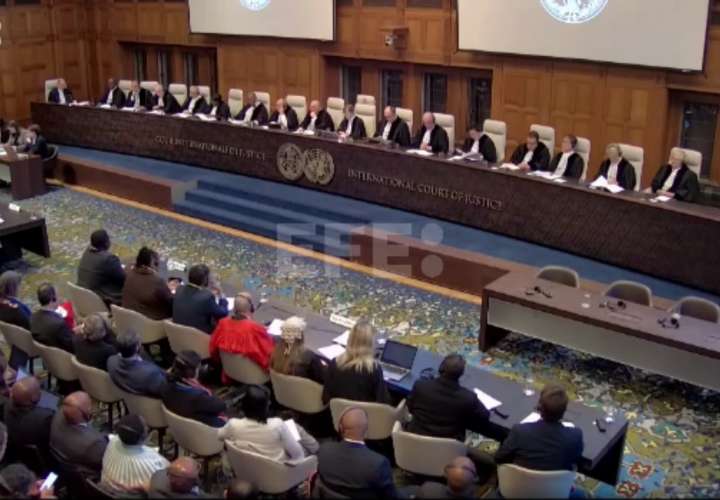 Corte Internacional de Justicia. Captura de video / EFE