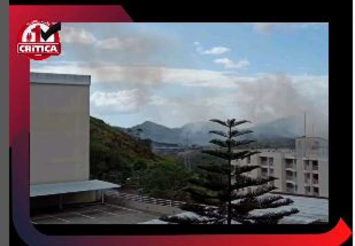 Nuevo incendio se desata en Cerro Patacón 