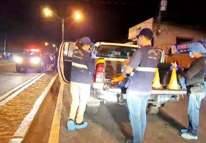Inician las investigaciones sobre este atropello mortal ocurrido en Veraguas. 