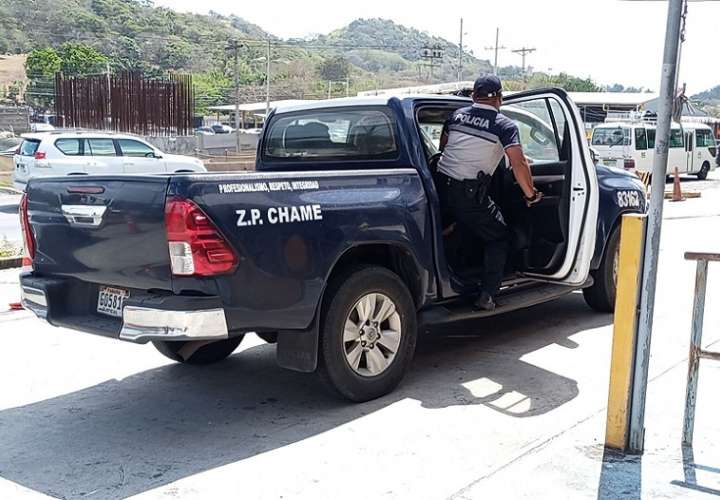 Unidades de la Policía Nacional de Chame atendieron el caso.