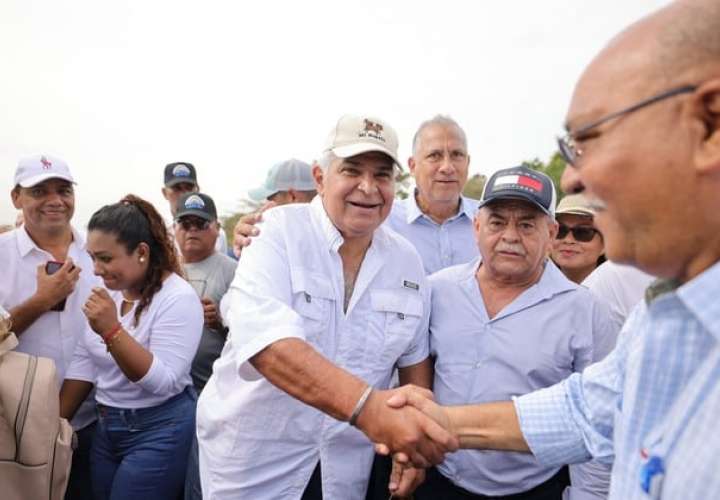José Raúl Mulino ha confirmado en primera persona el respaldo del pueblo. Foto: Cortesía