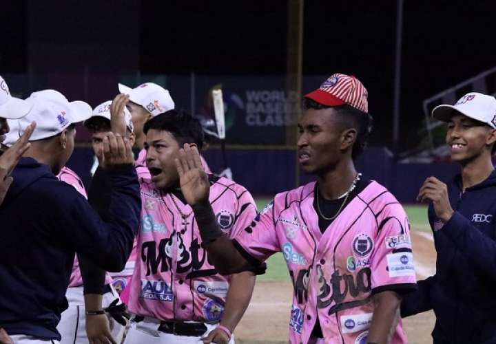 Panamá Metro clasificó a la Final del Béisbol Juvenil, al vencer a Panamá Oeste en semifinales. Foto: Fedebeis
