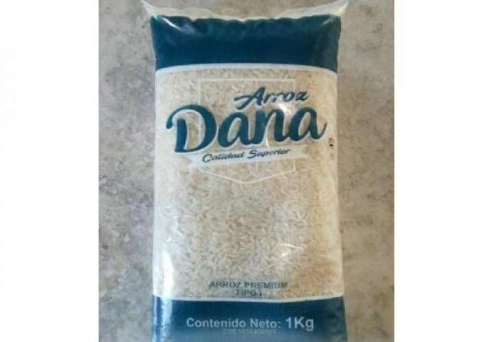 Empaque del arroz &quot;Dana&quot;.