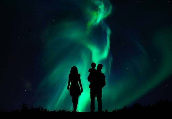  La tromenta geomagnética brinda la posibilidad de avistamiento de auroras boreales en latitudes insólitas. Imagen ilustrativa / Pixabay