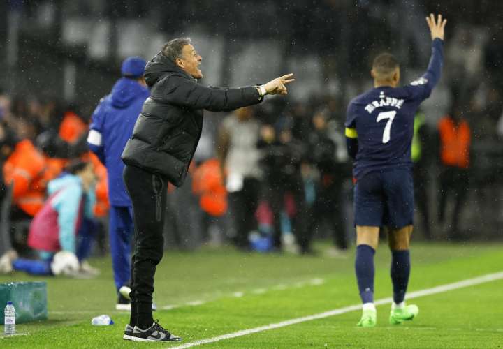 Luis Enrique, entrenador del PSG, /Foto: EFE