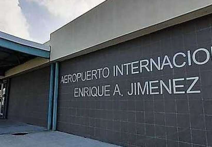 Aeropuerto Enrique A. Jiménez en Coco Solo, provincia de Colón.