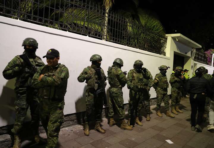 C.Rica RD y Panamá condenan violación de Embajada de México