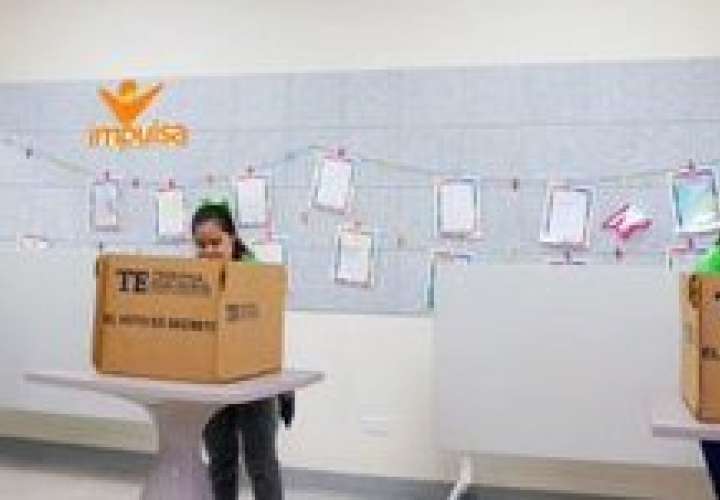 Simulacro de votación (Foto: Tribunal Electoral)