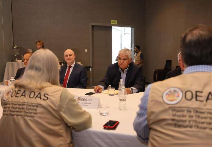 La OEA reconoce a Mulino como candidato presidencial