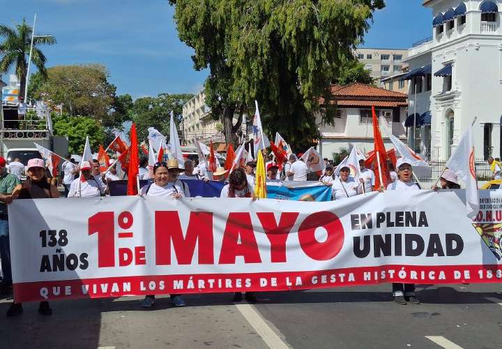 Movimiento obrero celebra el día del trabajador