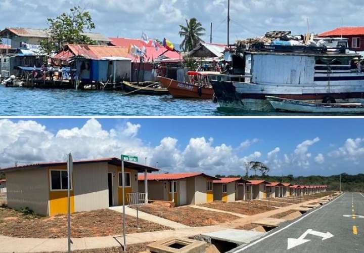 Las 1,500 personas serán reubicados en la barriada denominada “Nuevo Cartí”, construida cerca de la vía de Llano de Chepo.