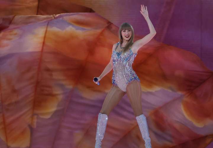 Taylor Swift activó Madrid y se elevó como un ángel frente a todos