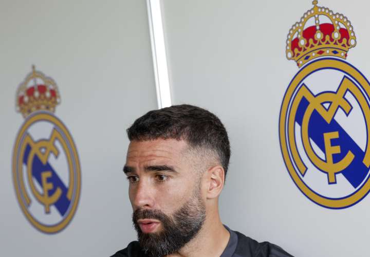 Dani Carvajal, defensa del Real Madrid. /Foto: EFE