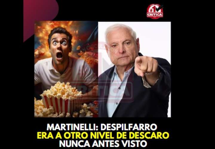 Martinelli: Despilfarro era a otro nivel de descaro nunca visto