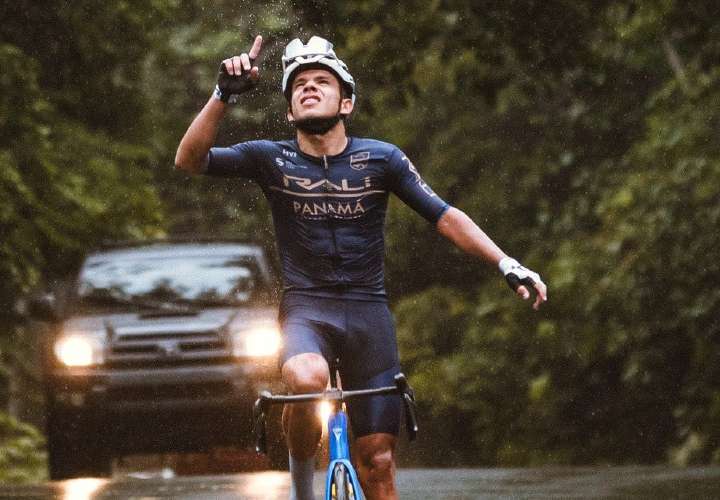 Franklin Archibold tuvo una destacada participación en el Campeonato Centroamericano de Ciclismo de Ruta en Honduras. Foto: Fepaci