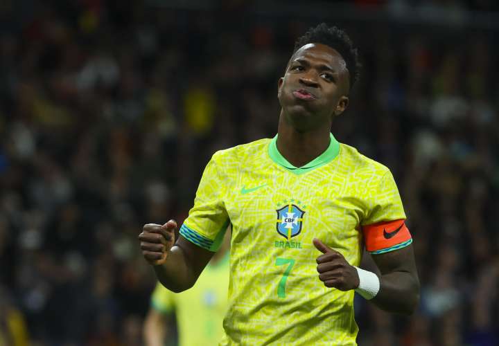 Vinicius Jr, atacante de la selección brasileña. /Foto: EFE