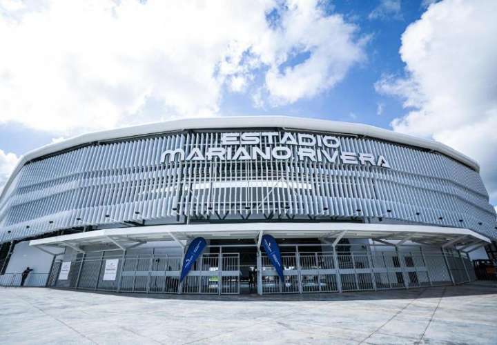 Facha del nuevo estadio.