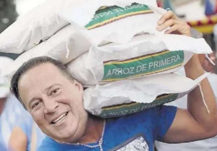 El Gobierno de Juan Carlos Varela  compró a Guyana  200 mil quintales de arroz en diciembre de 2018.