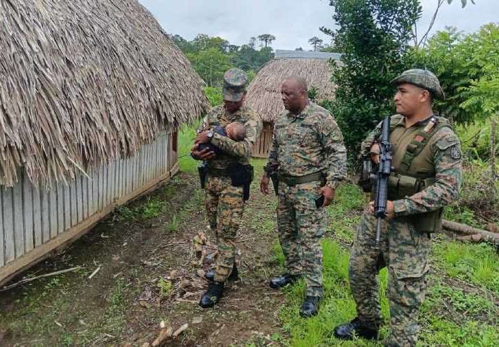 Recuperan bebé sustraído en Darién