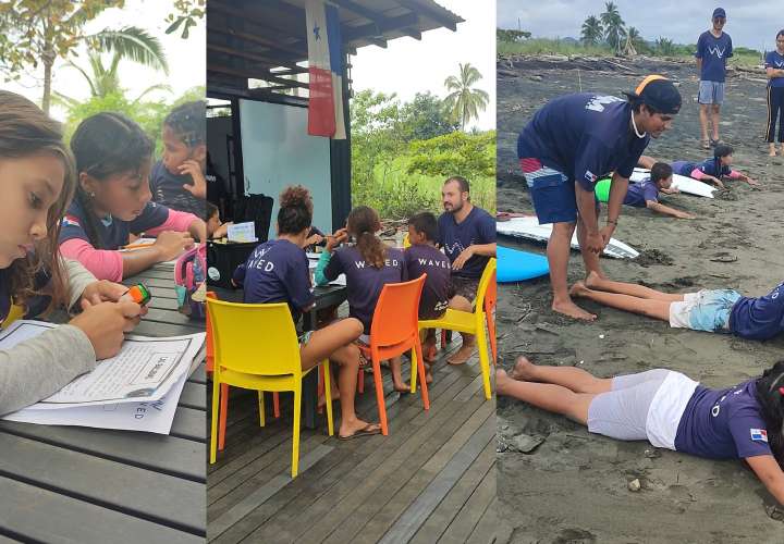 Isla Cañas: La revolución educativa con surf y valores