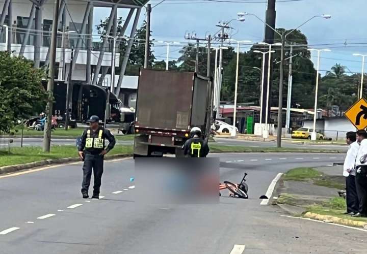 Muere atropellado por articulado mientras iba en bicicleta en Chiriquí