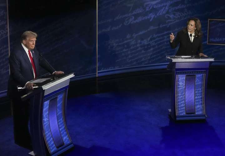 Ataques y tensiones dominan debate entre Trump y Harris