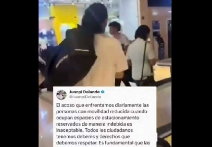 ¡Multada y viral! La infractora que no respetó el parking especial