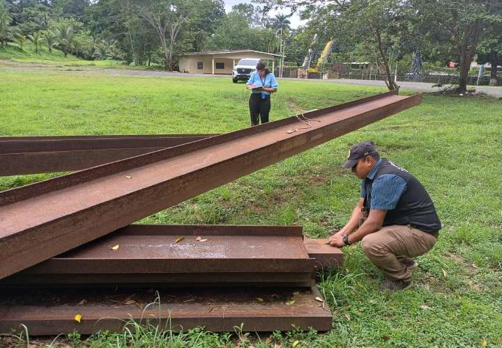 Hallan vigas en la 24 y en juntas comunales