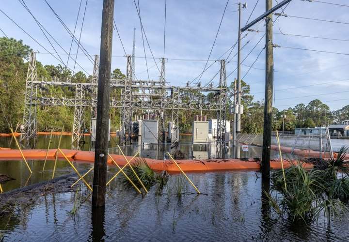 Huracán Helene deja 7 muertos y a más de 4 millones sin luz en Florida