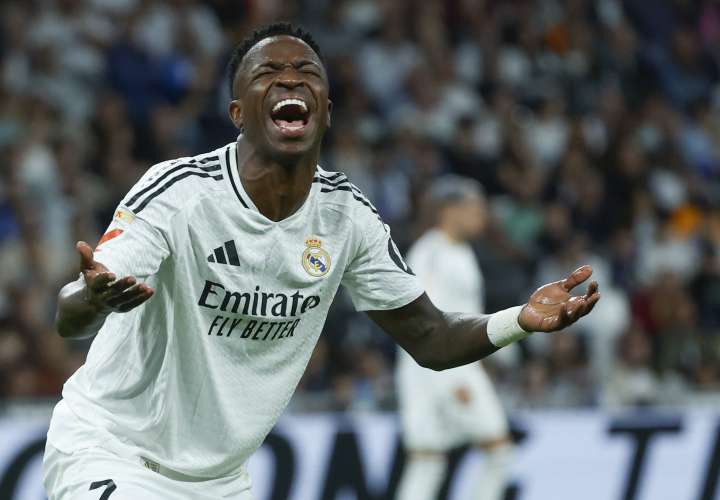 El delantero brasileño del Real Madrid, Vinicius Junior. /Foto: EFE