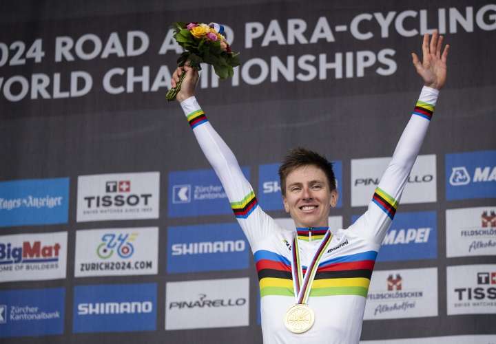 Esloveno es campeón en Mundial de Ciclismo 