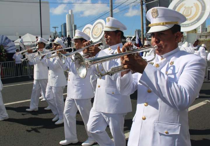 Banda Republicana calienta motores  con miras al mes de la patria