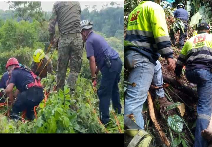 Hombre cae por pendiente. Senafront realiza heroico rescate