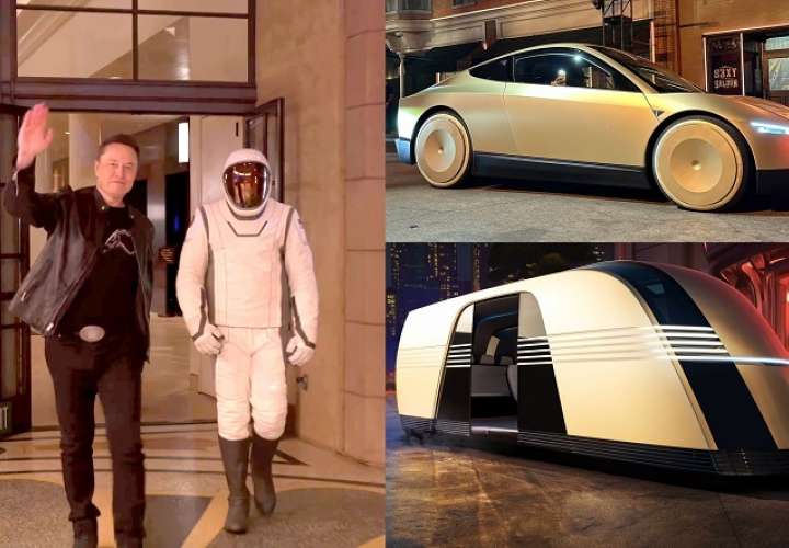 Elon presenta los taxis sin conductor, buses del futuro y robots