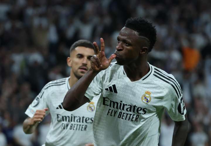 Vinicius Jr., figura del Real Madrid. /Foto: EFE