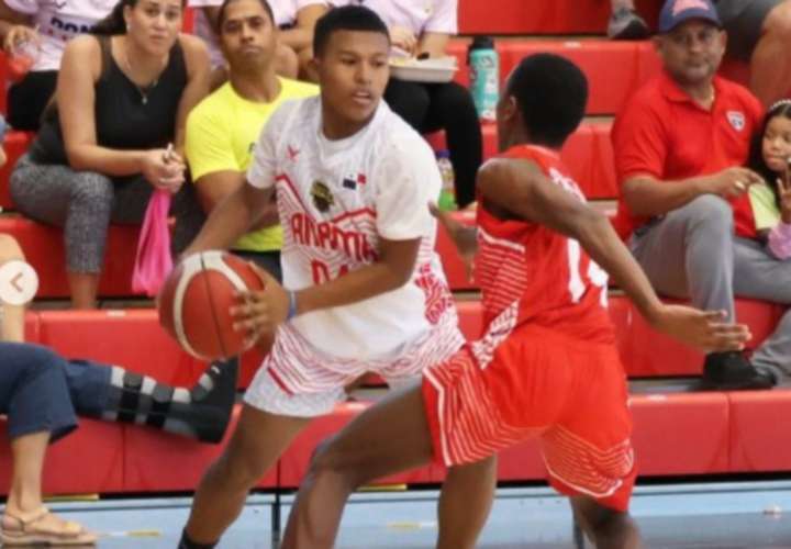 U-15 de baloncesto de Panamá jugará el Centrobasket 2024