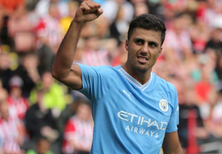 Rodri, jugador del Manchester City. EFE