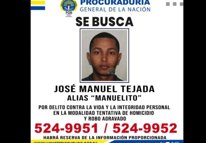 "Manuelito" en la mira: lo buscan por intento de homicidio 