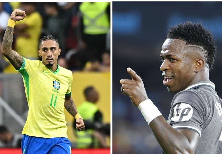 Brasil convoca a Vinícius, Raphinha y Estêvão