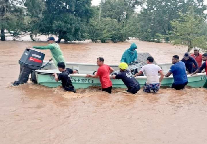 ¡Alerta Roja! Suelos saturados y lluvias intensa en Panamá