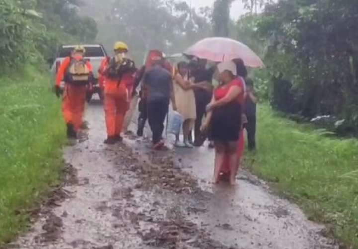 El distrito de Soná amaneció lloviendo.