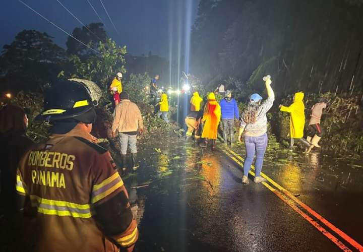 ¡Alerta en Chiriquí! Mal tiempo deja múltiples afectaciones en Boquete